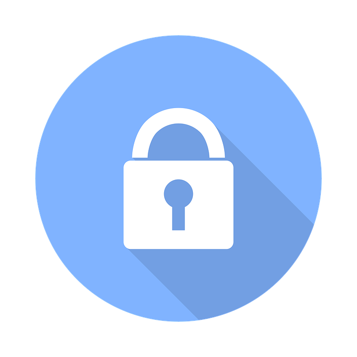 Lock for privacy policy