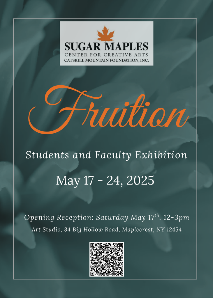 Poster for Fruition Exhibition