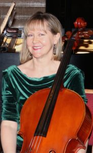 Mary Wooten and cello