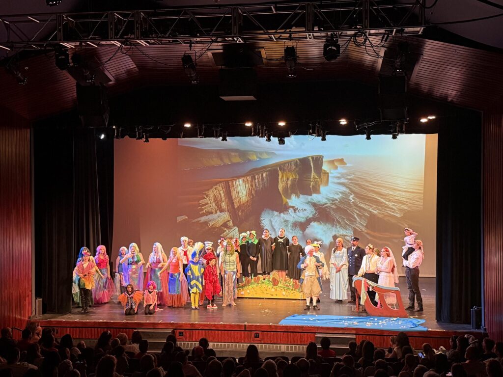 Curtain call for The Little Mermaid