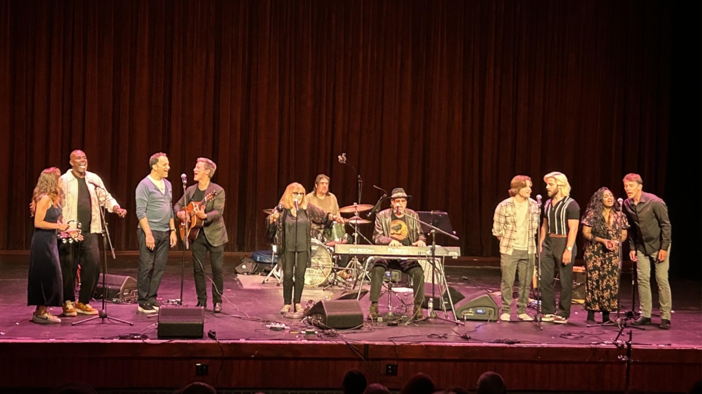 Group of musicians on stage